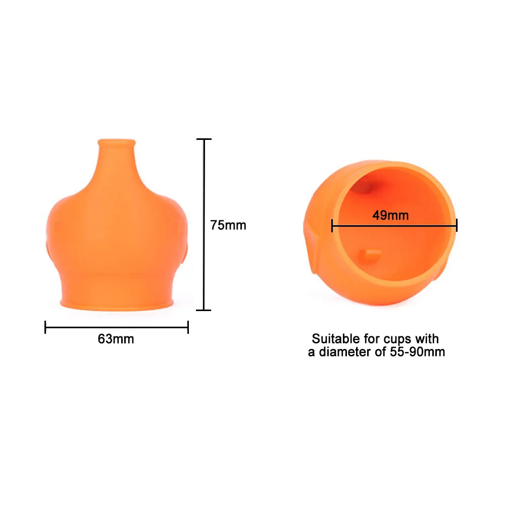 GABYSTEE™ Elephant Silicone Cup Lids for Kids