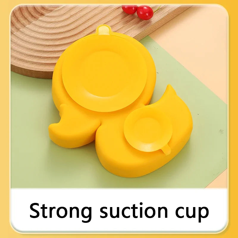 GABYSTEE™ Silicone Suction Bowl & Utensil Set