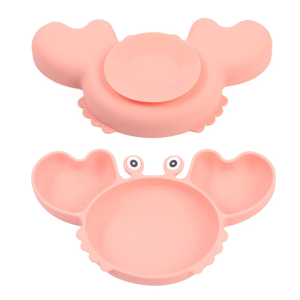GABYSTEE™ Silicone Crab Suction Bowl & Tableware Set