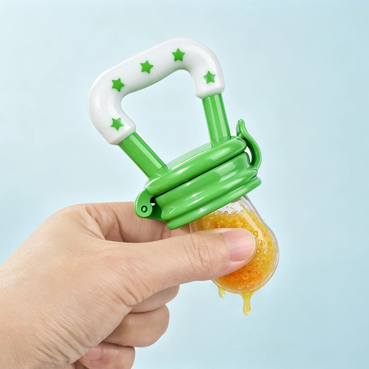 Silicone Baby Tableware Set with Wooden Utensils