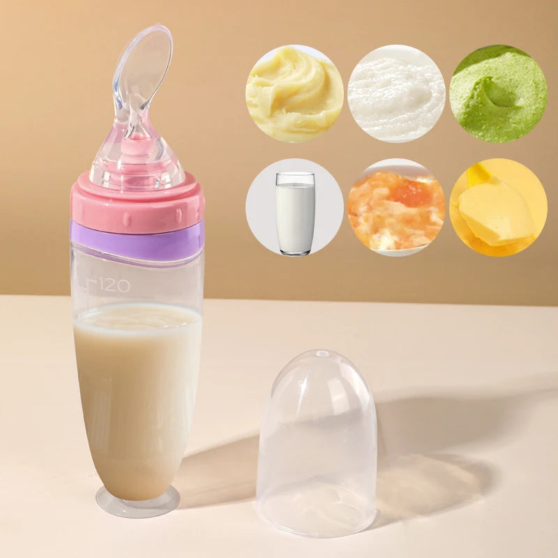 GABYSTEE™ Silicone Squeeze Food Feeder with Spoon