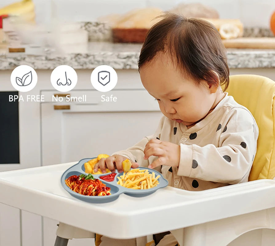 GABYSTEE™ Silicone Cartoon Suction Plate