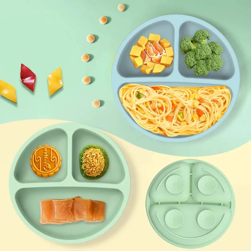GABYSTEE™ Silicone Baby Suction Plate & Tableware Set