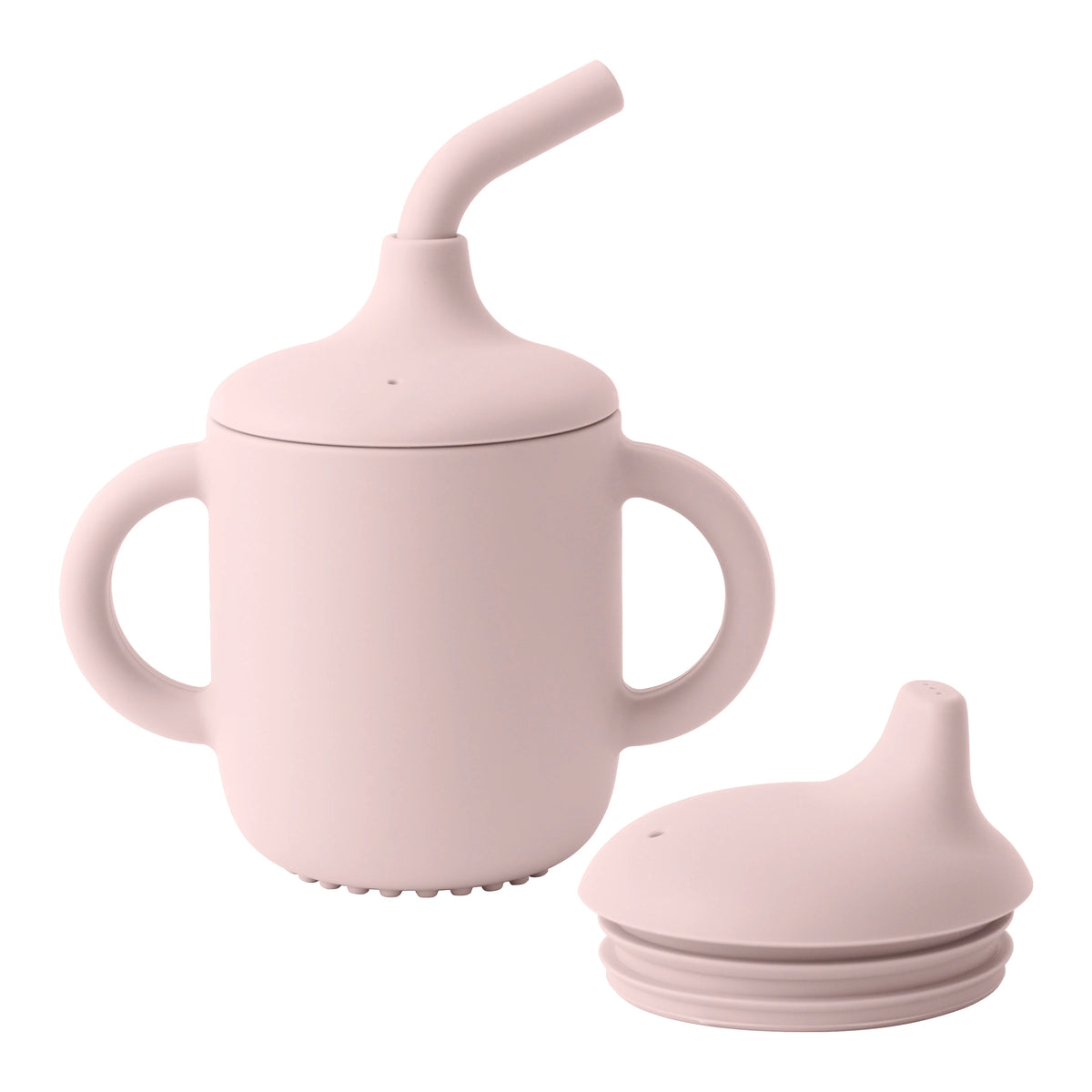 GABYSTEE™ Silicone Baby Sippy Cup with Double Lids – Portable & BPA-Free