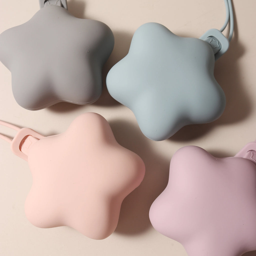 GABYSTEE™ Starfish Silicone Pacifier Case – Portable Baby Soother Storage Pouch