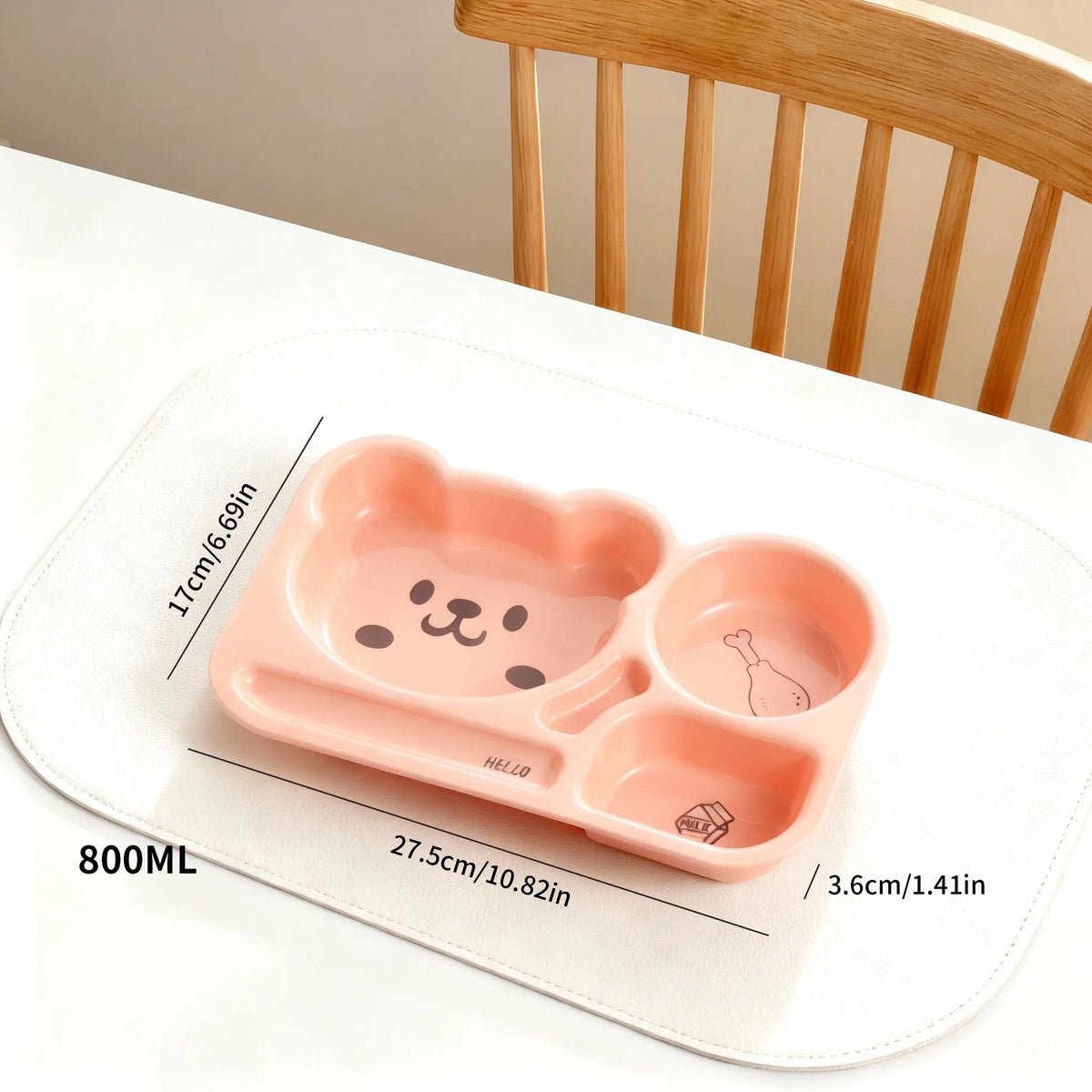 GABYSTEE™ Kids Divided Dinner Plate