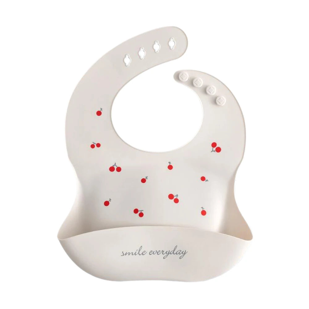 GABYSTEE™ Soft Silicone Baby Bib – Novelty Cartoon Prints, Waterproof & Adjustable