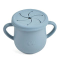 GABYSTEE™ Silicone Sippy Cup & Snack Container – 200ml, BPA-Free