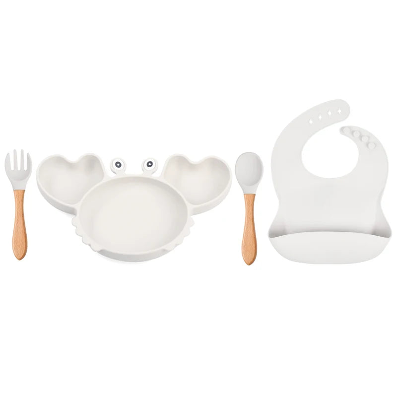 Crab Suction Bowl & Tableware Set