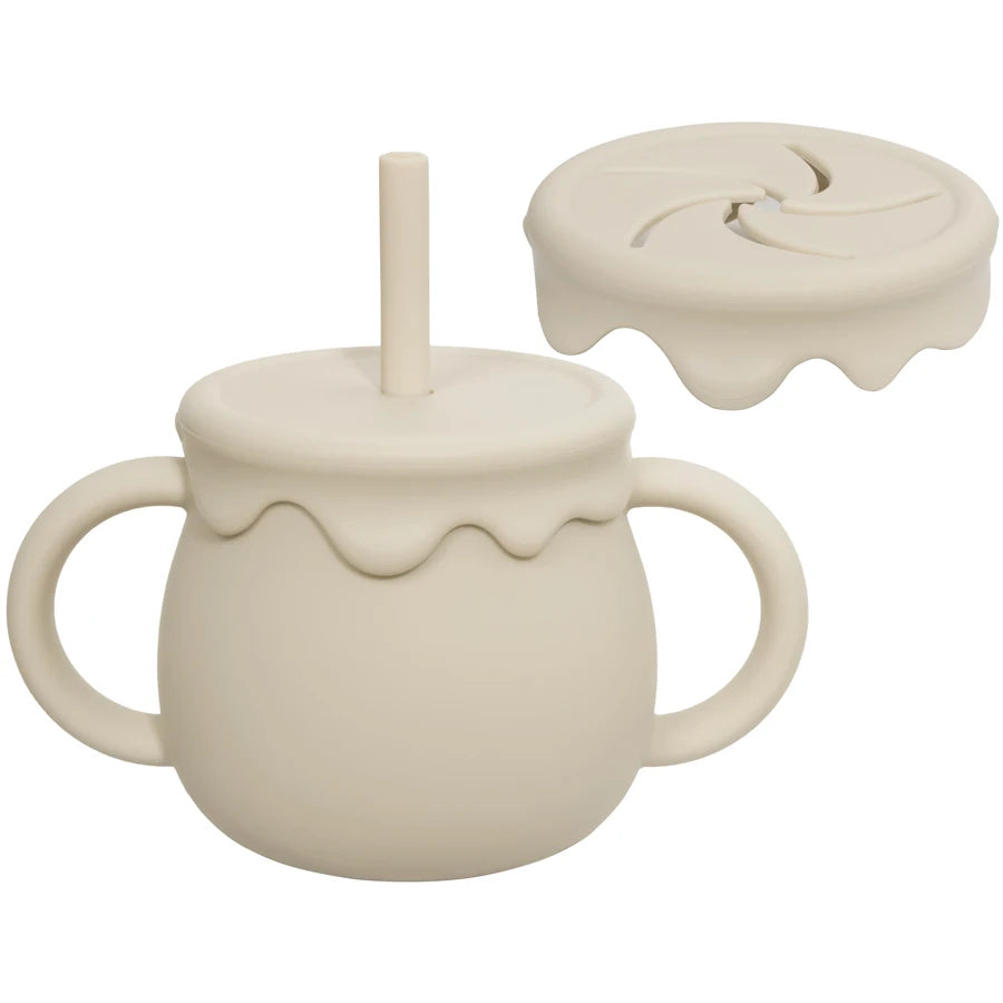 GABYSTEE™ Baby Sippy Cup & Solid Food Container – Portable Toddler Drinkware