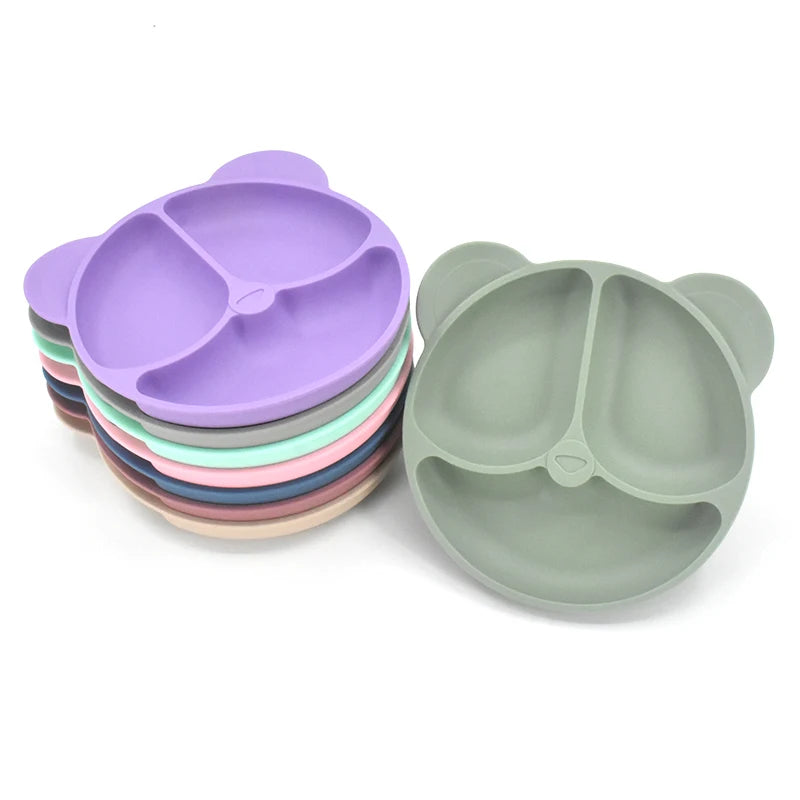 9-Piece BPA-Free Silicone Baby Feeding Set