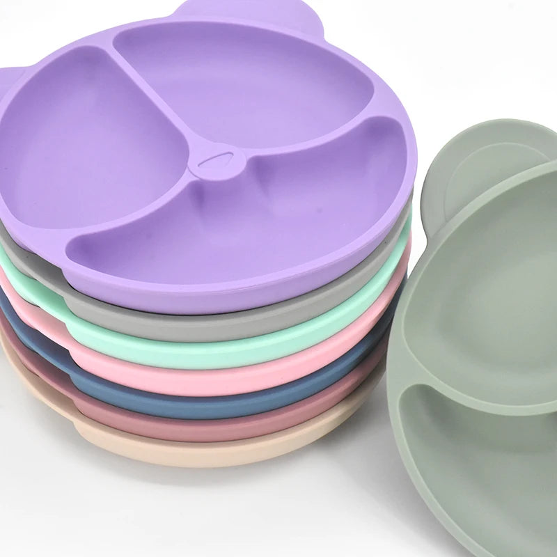 9-Piece BPA-Free Silicone Baby Feeding Set