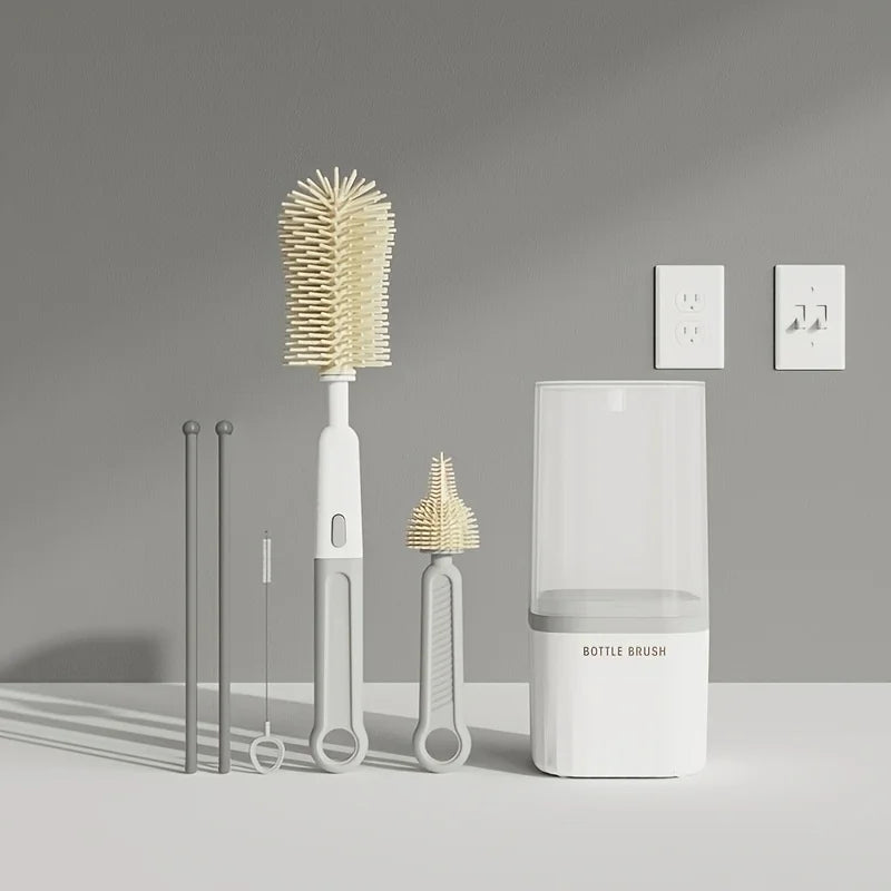 Silicone Bottle Brush Cleaning Set