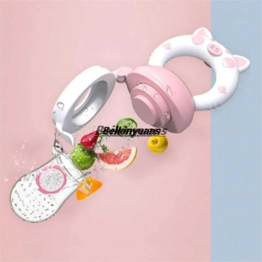 GABYSTEE™ Silicone Fruit & Veggie Baby Teether Pacifier