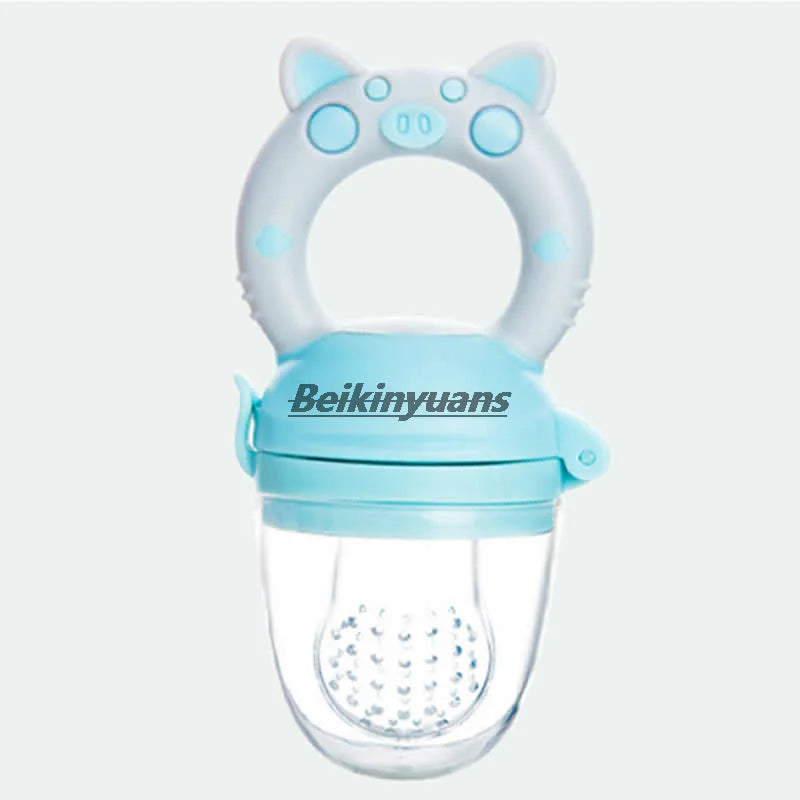 GABYSTEE™ Silicone Fruit & Veggie Baby Teether Pacifier