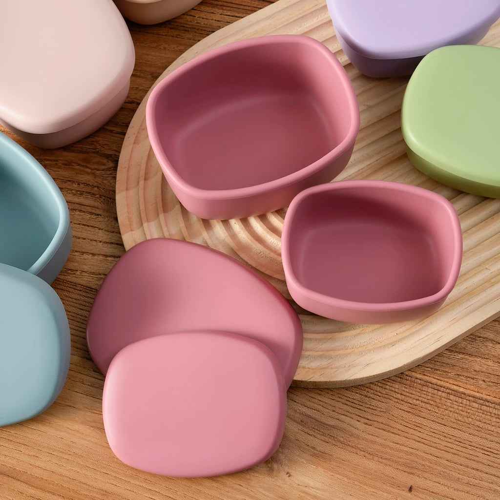 GABYSTEE™ Baby Weaning Food Storage Containers with Lids – Set of 2, BPA-Free