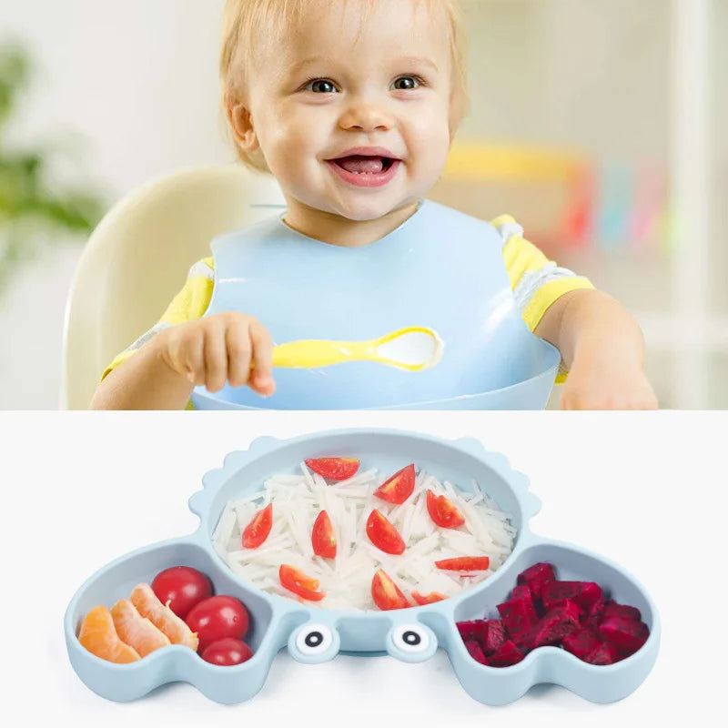 GABYSTEE™ Silicone Crab Suction Bowl & Tableware Set