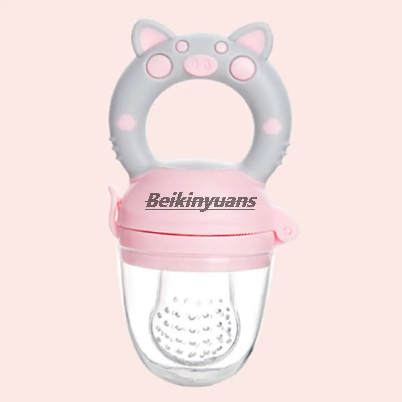 GABYSTEE™ Silicone Fruit & Veggie Baby Teether Pacifier