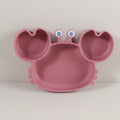 GABYSTEE™ Crab Silicone Divided Plate & Utensil Set