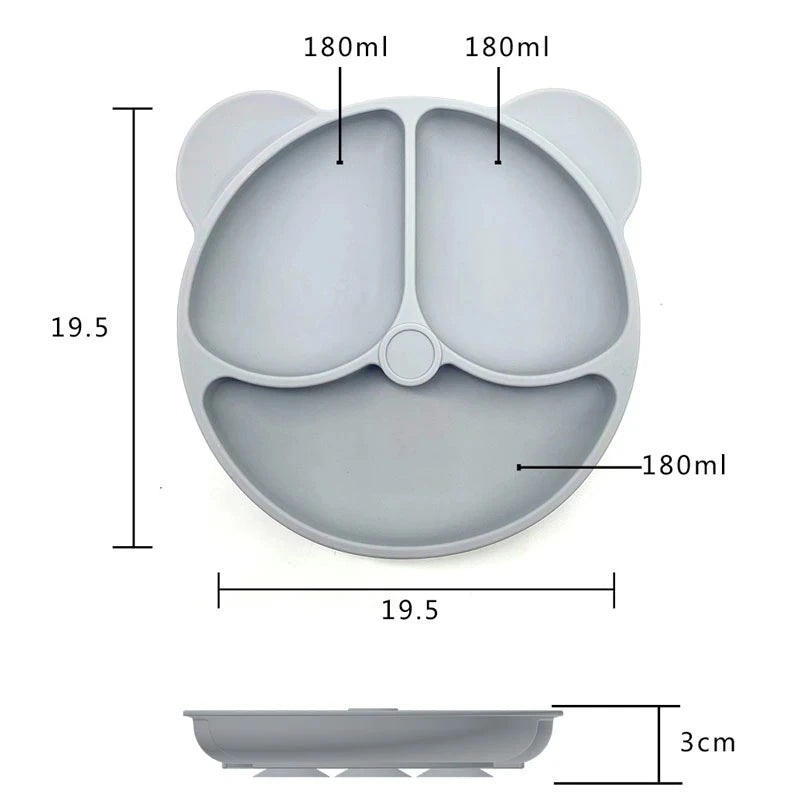 GABYSTEE™ Owl Silicone Suction Plate