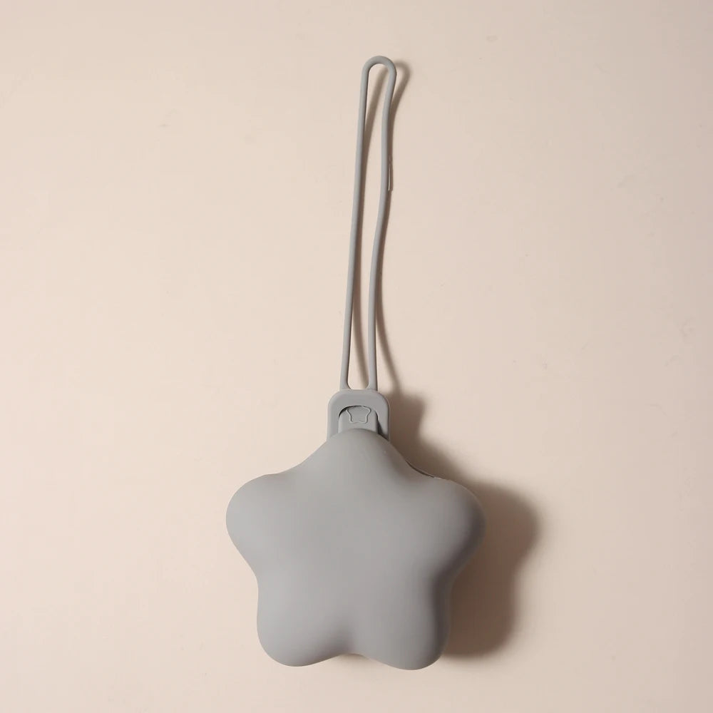 Starfish Silicone Pacifier Case – Portable Baby Soother Storage Pouch