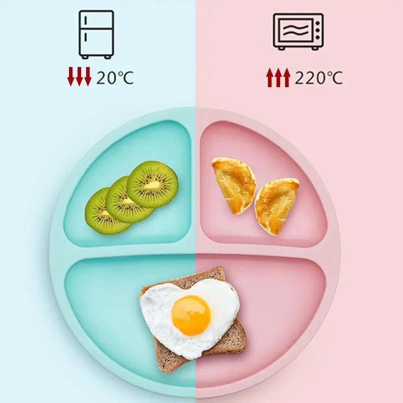 GABYSTEE™ Silicone Baby Suction Plate & Tableware Set