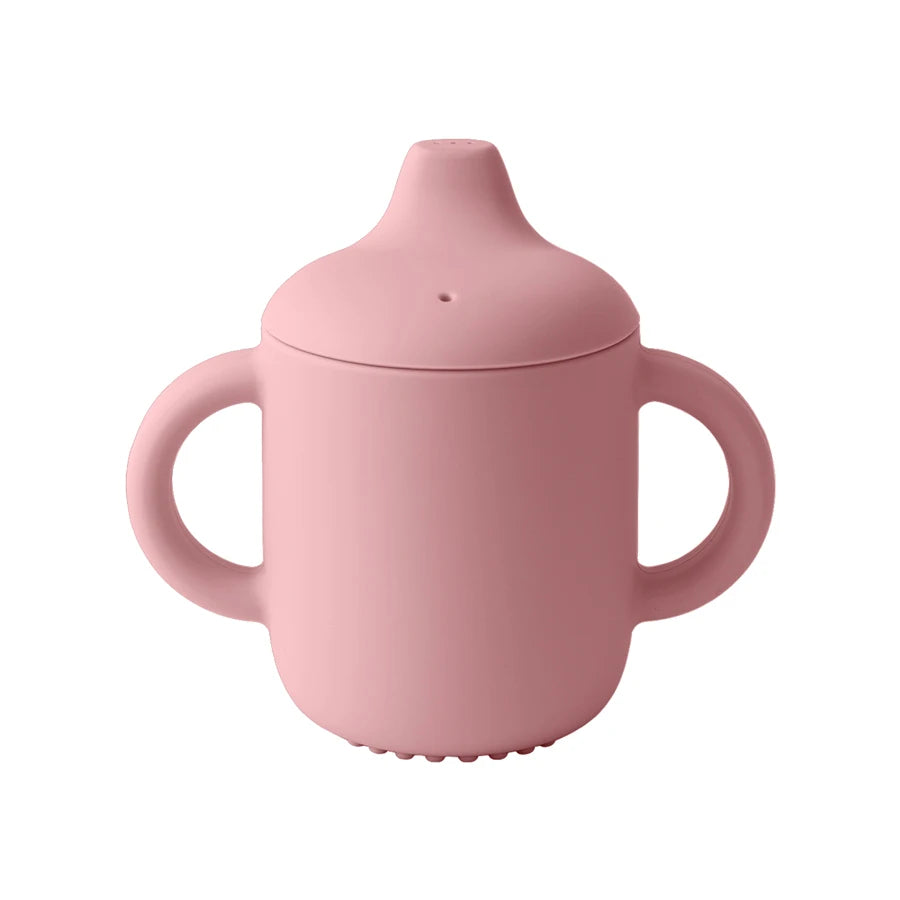 GABYSTEE™ Silicone Baby Learning Cup with Handle – Portable & BPA-Free