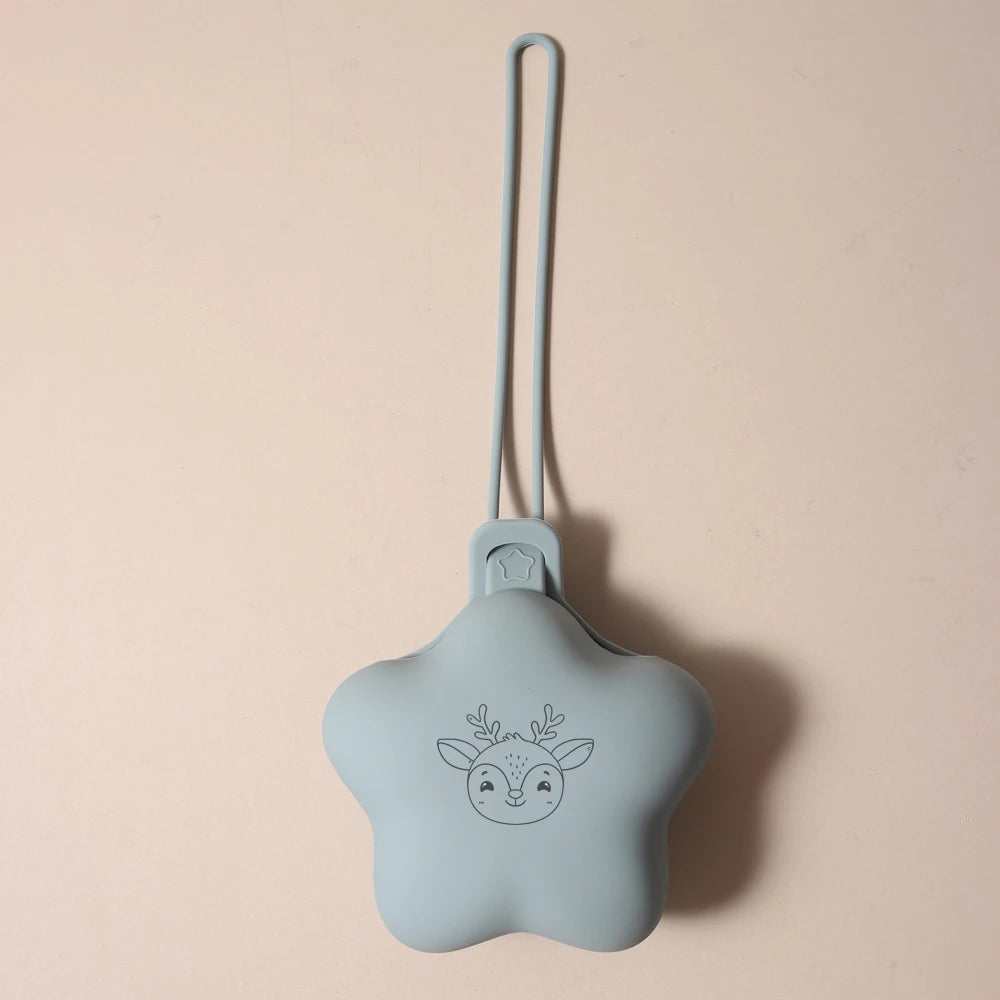 Starfish Silicone Pacifier Case – Portable Baby Soother Storage Pouch