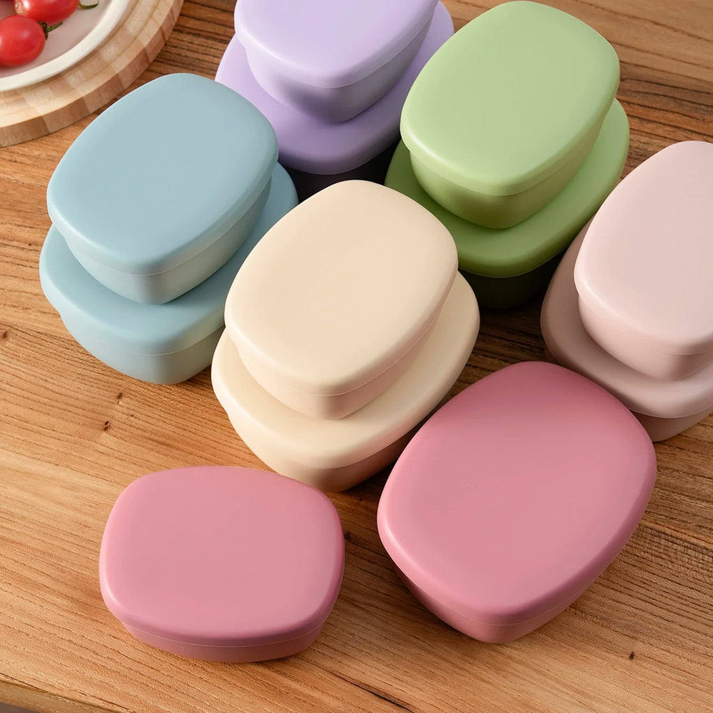 GABYSTEE™ Baby Food Storage Containers with Lids – Set of 2, Leak-Proof