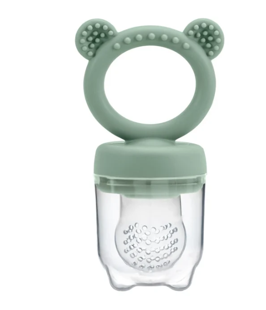 Fruit Feeder Pacifier – Silicone Teether & Fruit Feeder (2-in-1)