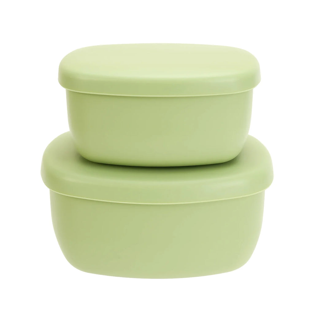 GABYSTEE™ Baby Weaning Food Storage Containers with Lids – Set of 2, BPA-Free