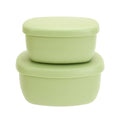 GABYSTEE™ Baby Weaning Food Storage Containers with Lids – Set of 2, BPA-Free