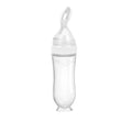 GABYSTEE™ Silicone Squeeze Feeding Bottle with Training Spoon