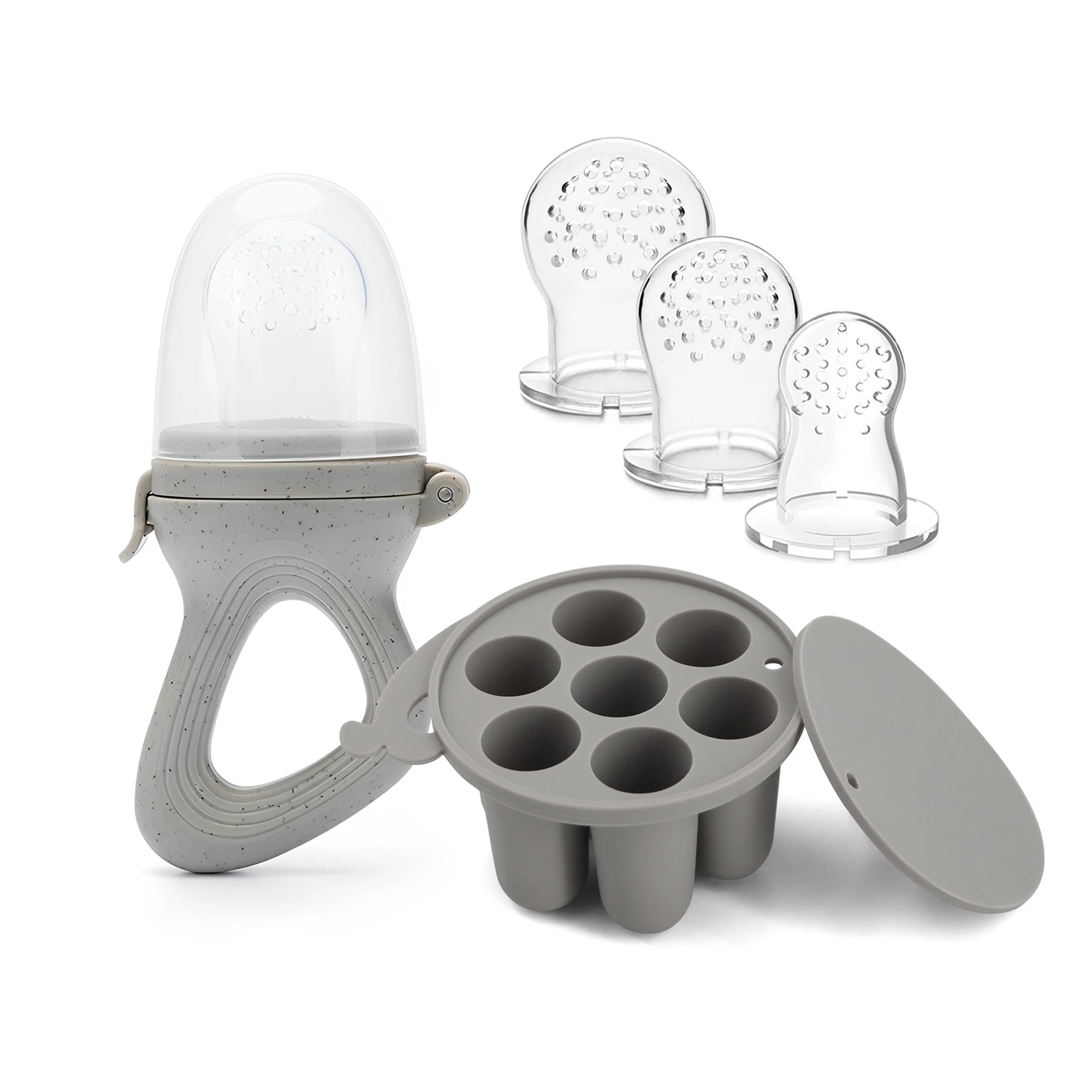 GABYSTEE™ Silicone Fruit Feeder & Freezer Tray Set (5-Piece)
