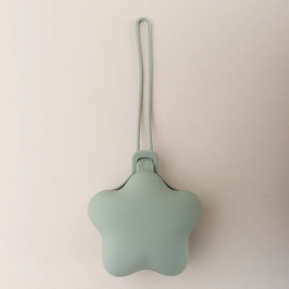 Starfish Silicone Pacifier Case – Portable Baby Soother Storage Pouch