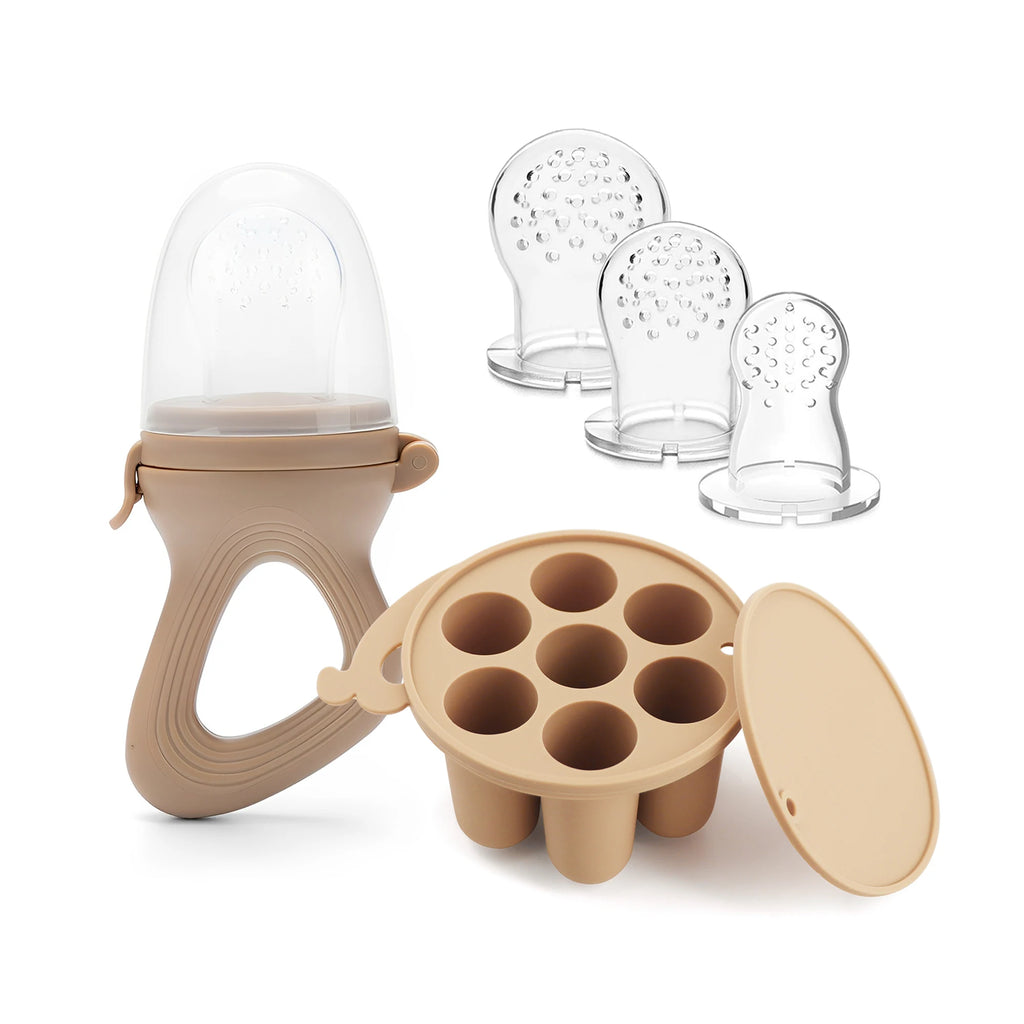 GABYSTEE™ Silicone Fruit Feeder & Freezer Tray Set (5-Piece)