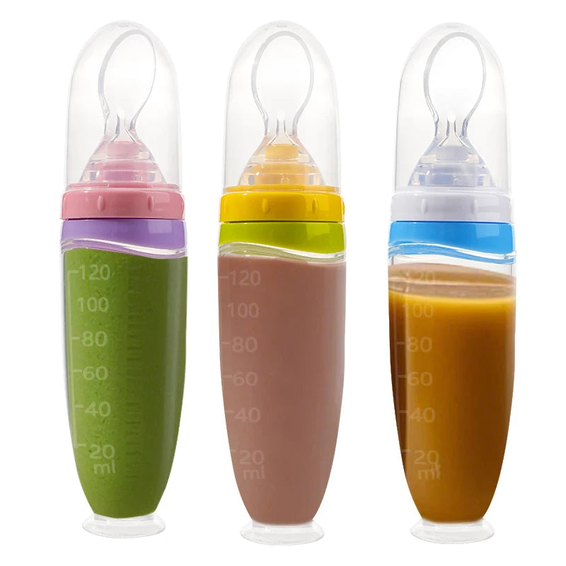 GABYSTEE™ Silicone Squeeze Food Feeder with Spoon